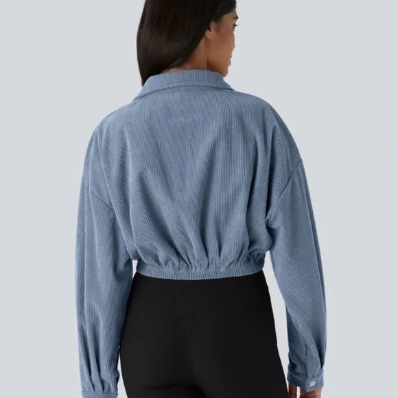 NWOT Halara Pocket Cropped Jacket - Picture 2 of 9